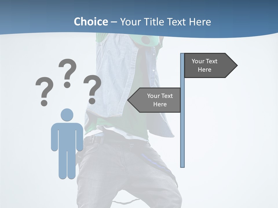 Dancer Fashion Rapper PowerPoint Template