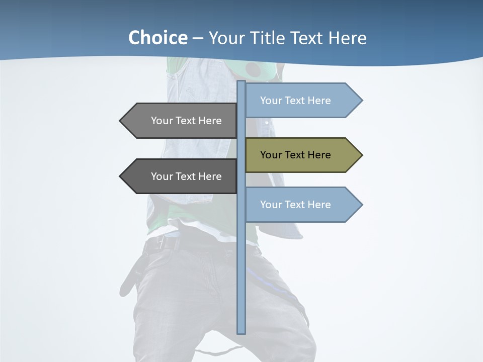 Dancer Fashion Rapper PowerPoint Template