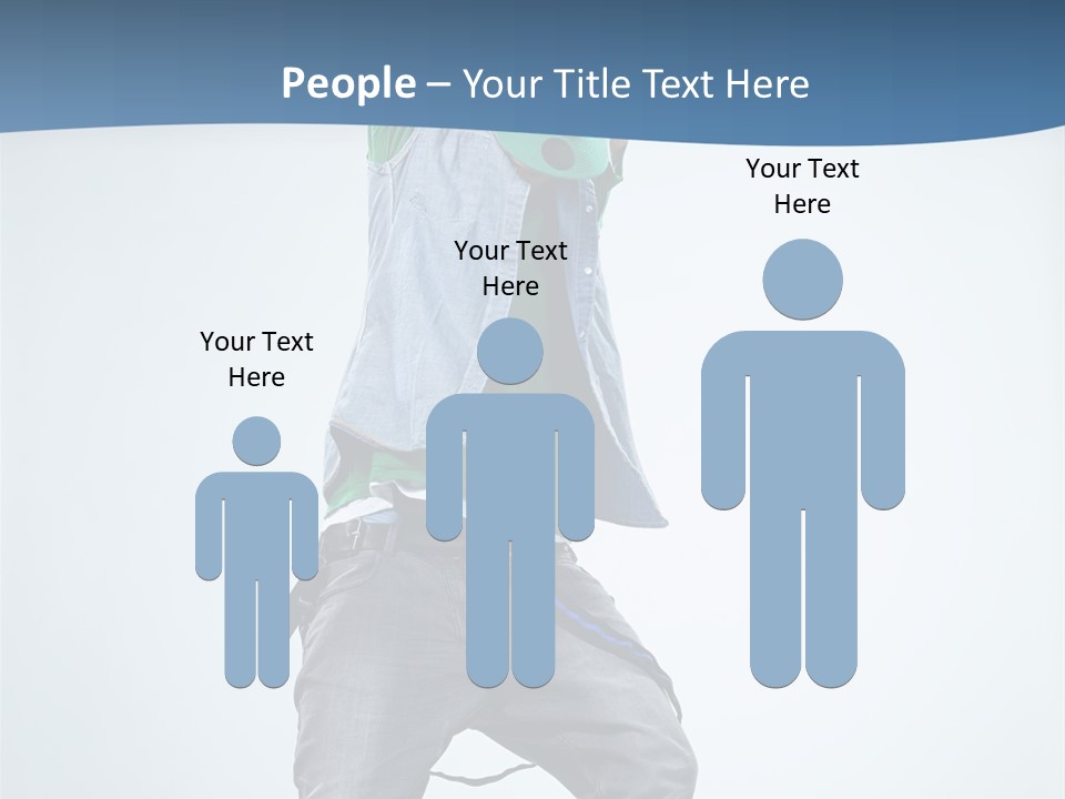 Dancer Fashion Rapper PowerPoint Template