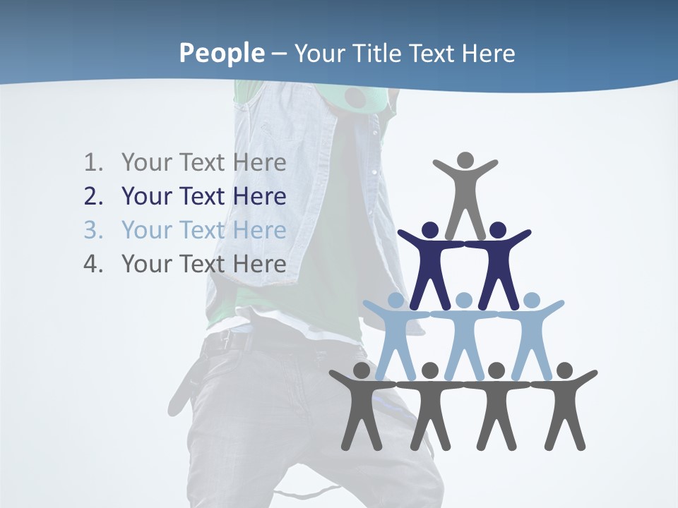 Dancer Fashion Rapper PowerPoint Template