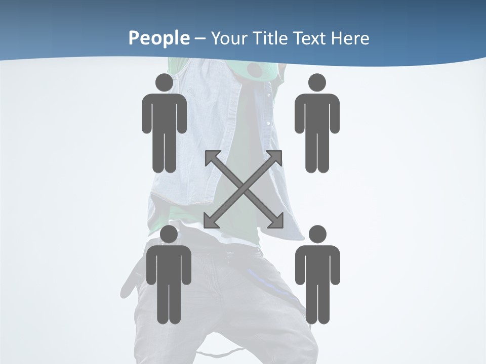 Dancer Fashion Rapper PowerPoint Template