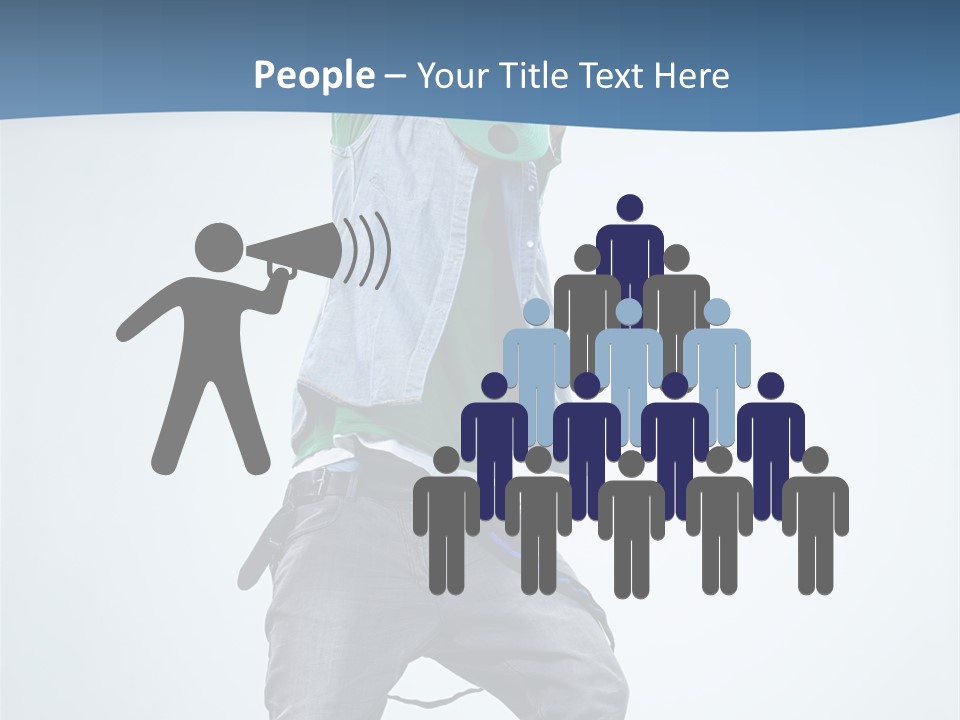 Dancer Fashion Rapper PowerPoint Template