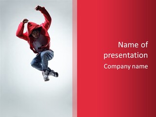 Fly Agility Male PowerPoint Template