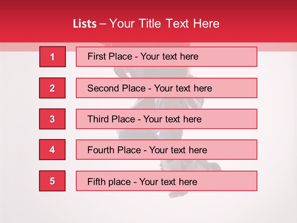 Fly Agility Male PowerPoint Template