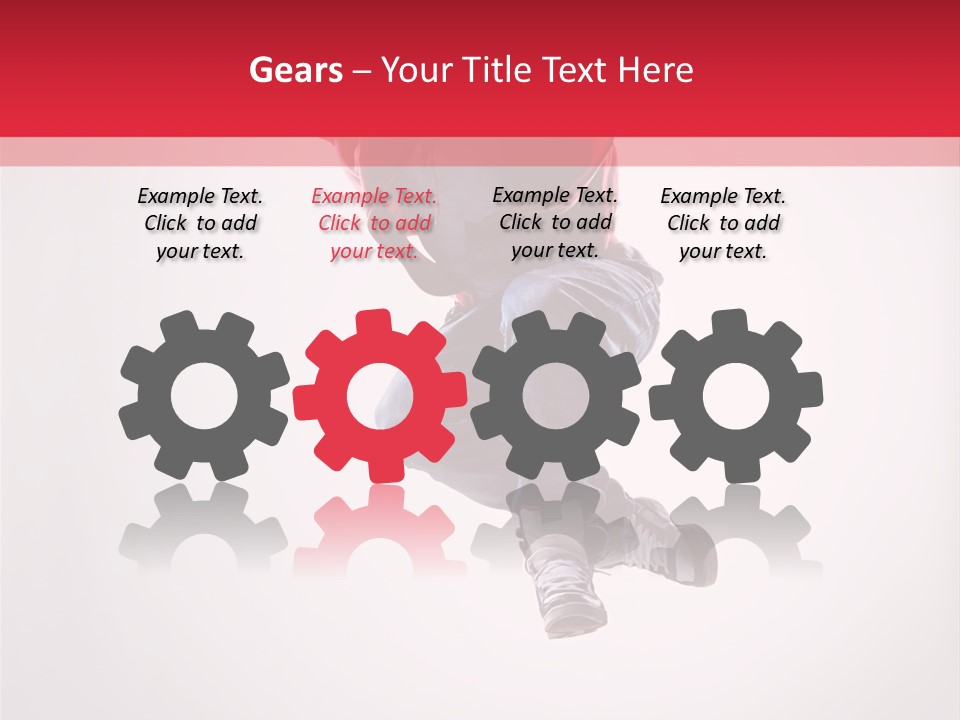 Fly Agility Male PowerPoint Template