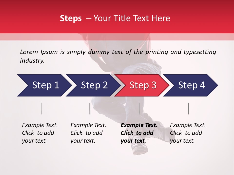 Fly Agility Male PowerPoint Template