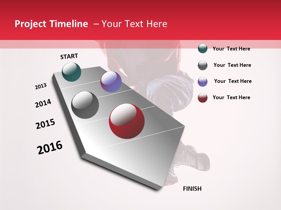 Fly Agility Male PowerPoint Template