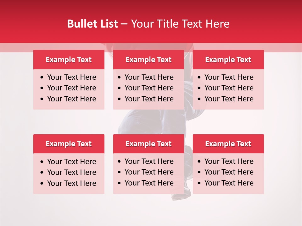 Fly Agility Male PowerPoint Template