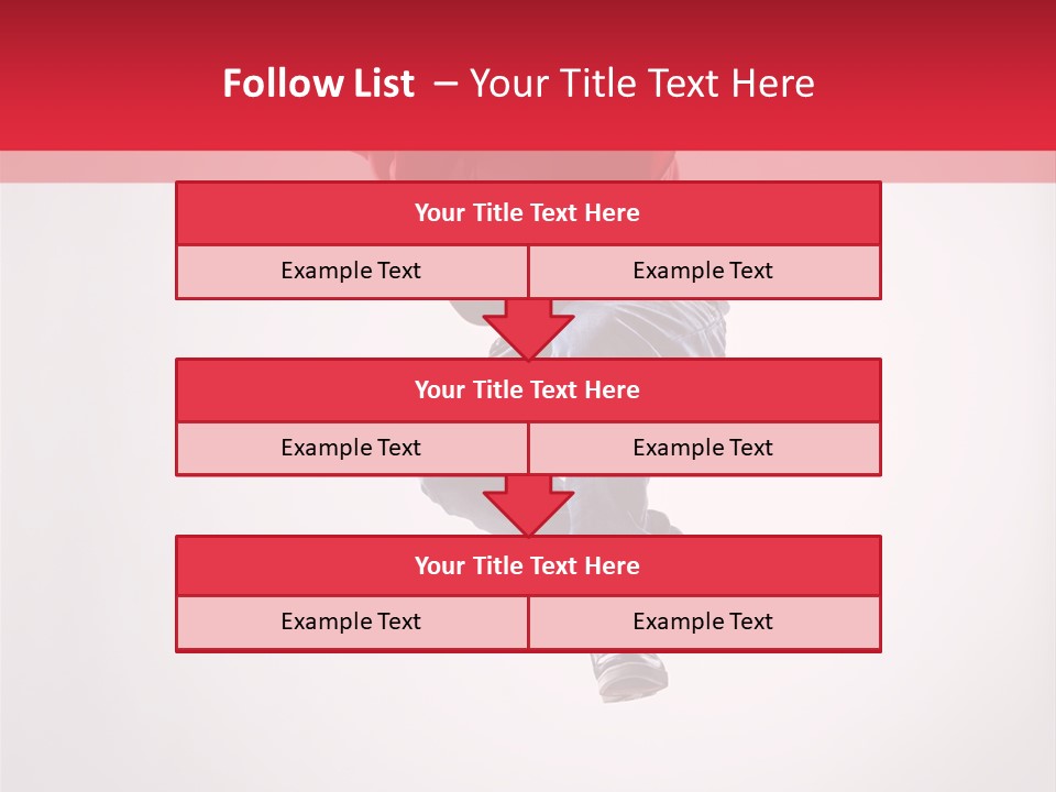 Fly Agility Male PowerPoint Template