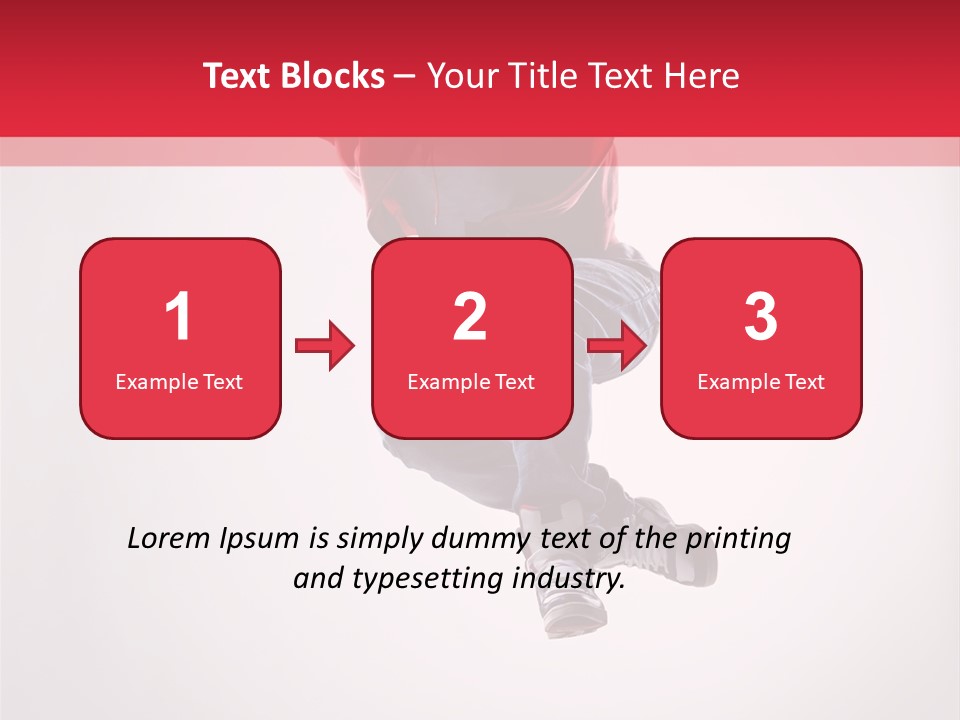 Fly Agility Male PowerPoint Template