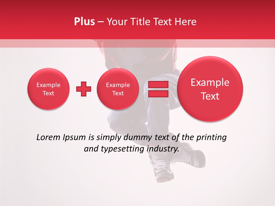 Fly Agility Male PowerPoint Template