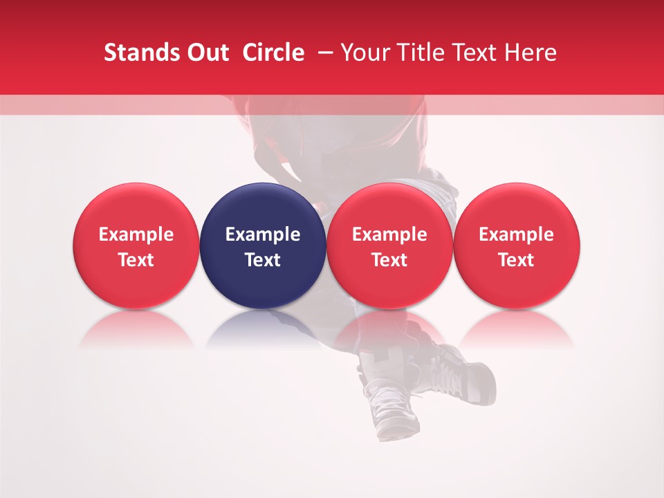 Fly Agility Male PowerPoint Template