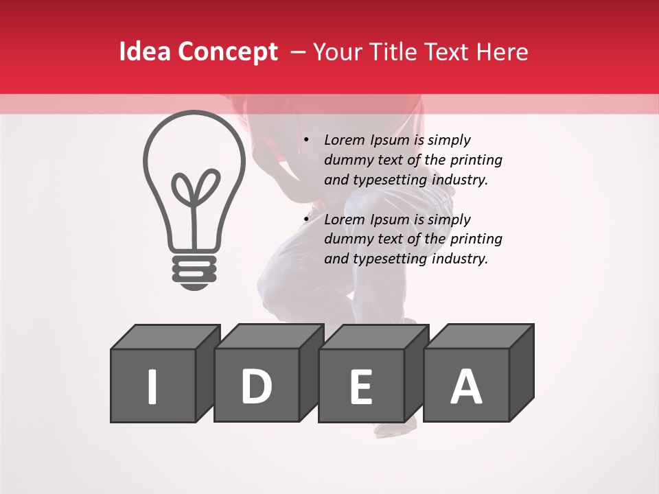 Fly Agility Male PowerPoint Template