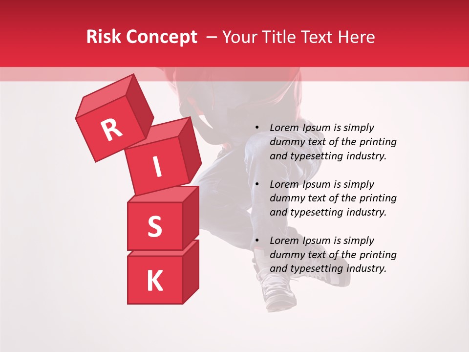 Fly Agility Male PowerPoint Template