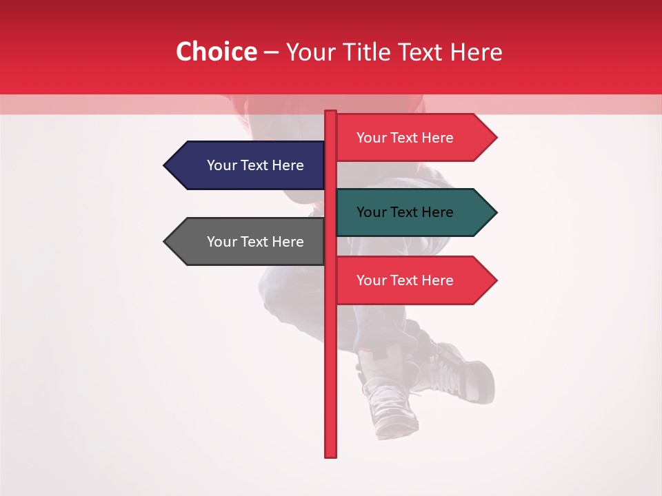 Fly Agility Male PowerPoint Template