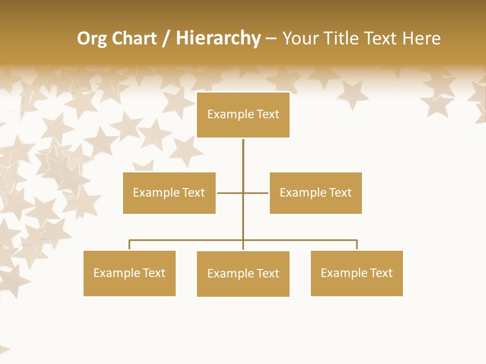 Yellow Objects Glittering PowerPoint Template