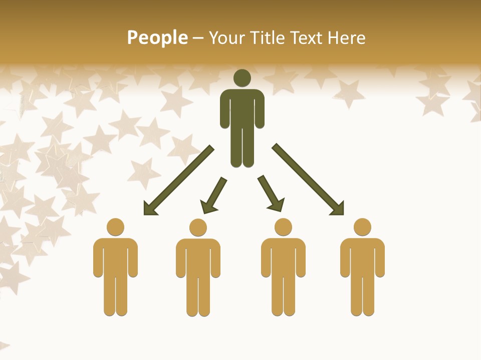 Yellow Objects Glittering PowerPoint Template