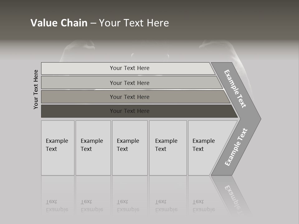 Six Pack Gorgeous Shirtless PowerPoint Template
