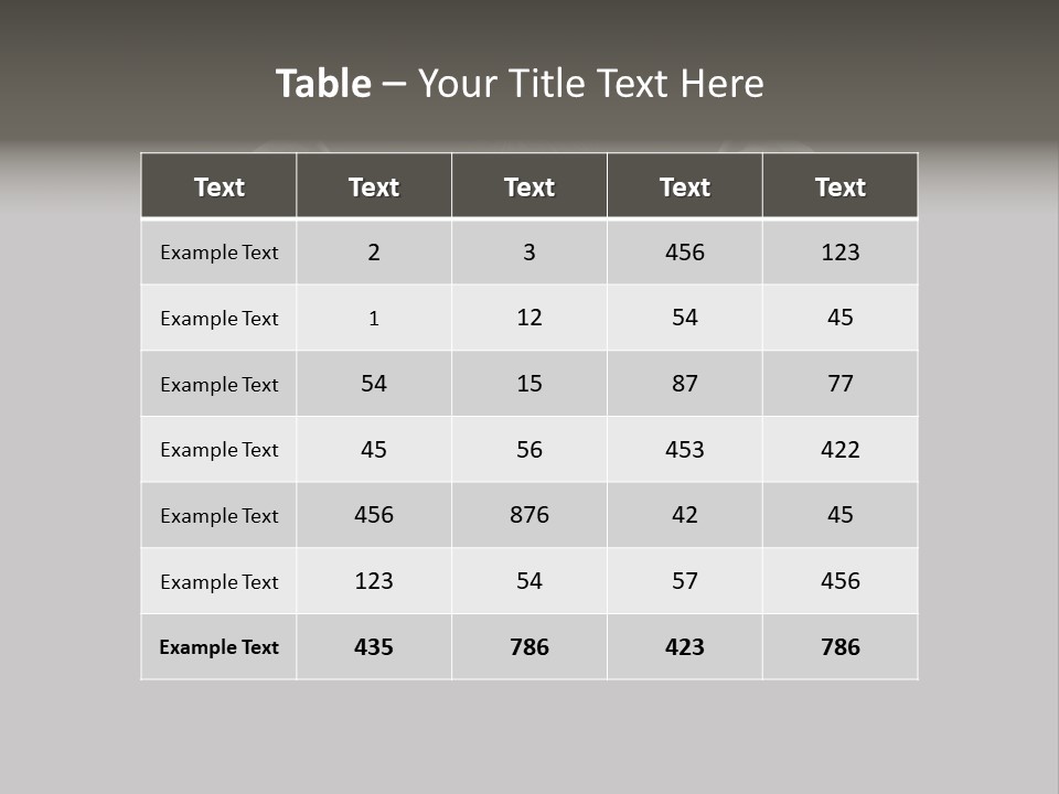 Six Pack Gorgeous Shirtless PowerPoint Template