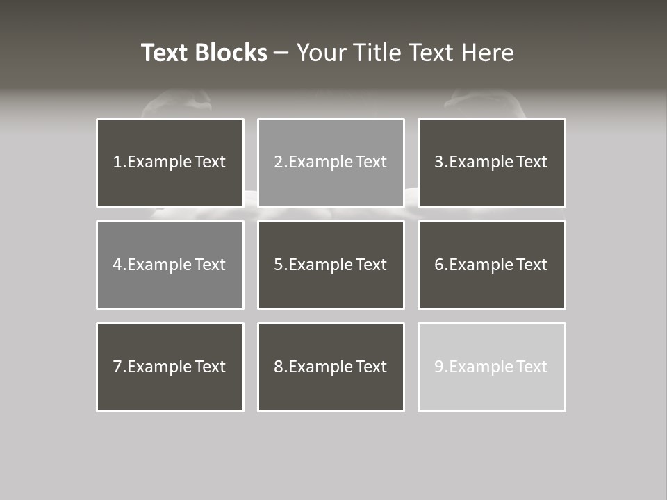 Six Pack Gorgeous Shirtless PowerPoint Template