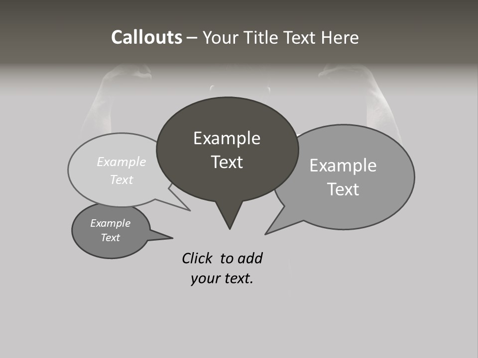 Six Pack Gorgeous Shirtless PowerPoint Template