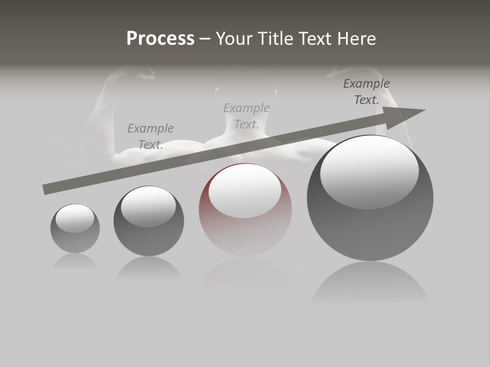 Six Pack Gorgeous Shirtless PowerPoint Template