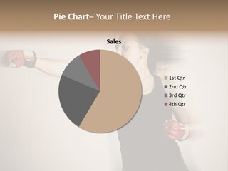 White Tough Fit PowerPoint Template