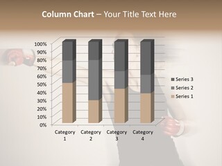 White Tough Fit PowerPoint Template