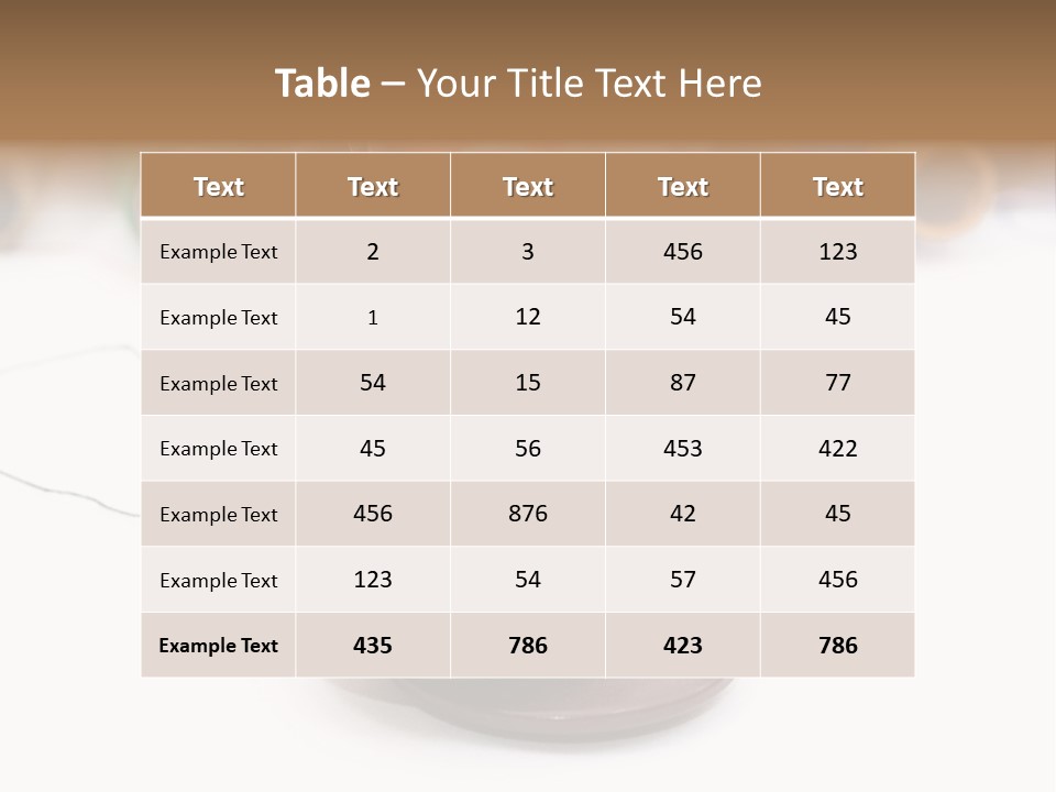 Cliche Sewing Roll PowerPoint Template