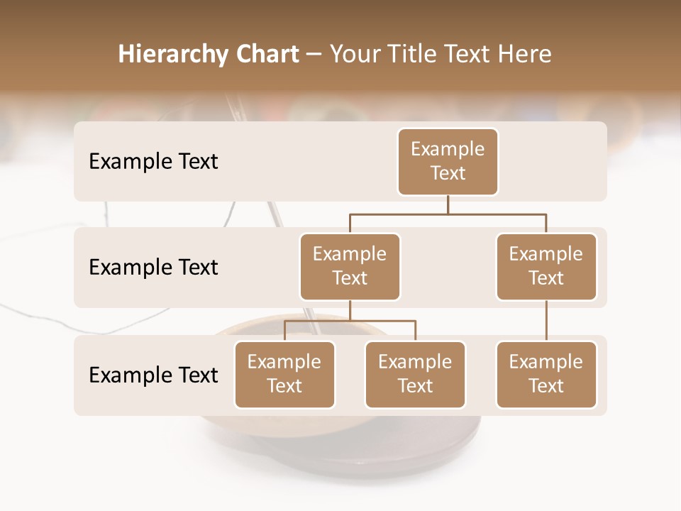 Cliche Sewing Roll PowerPoint Template
