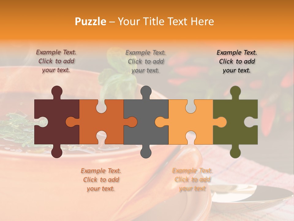 Savory Food Pulse PowerPoint Template