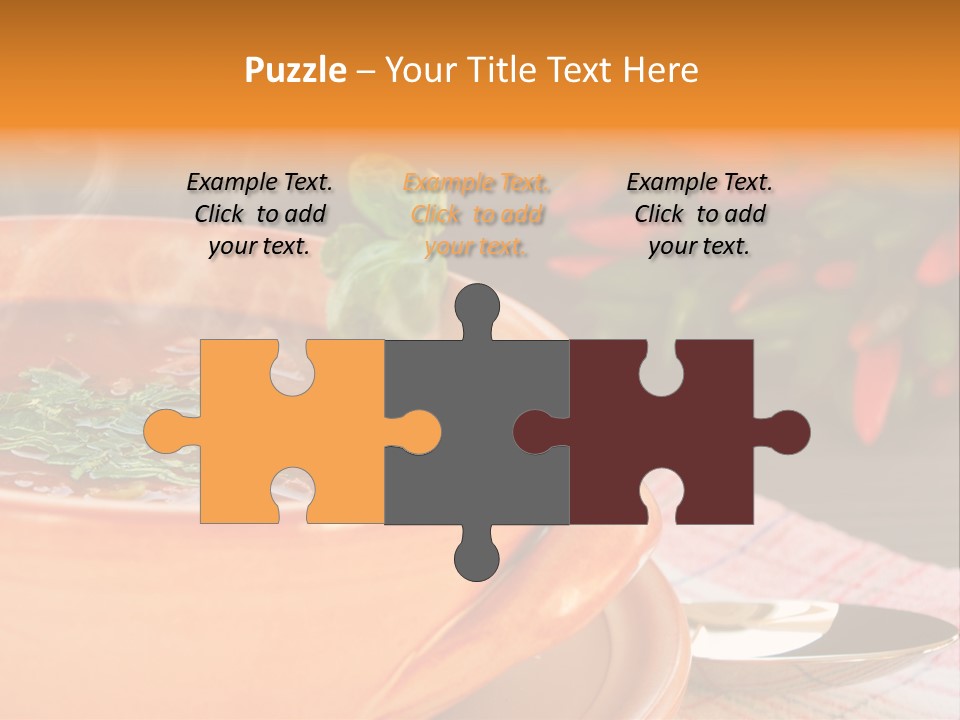 Savory Food Pulse PowerPoint Template