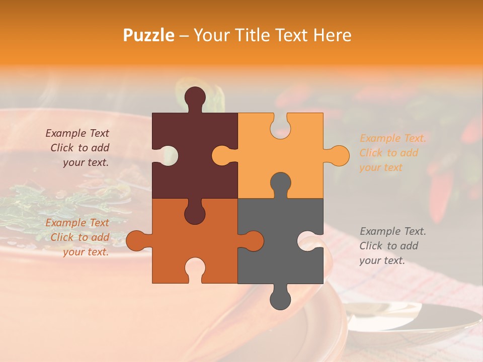 Savory Food Pulse PowerPoint Template