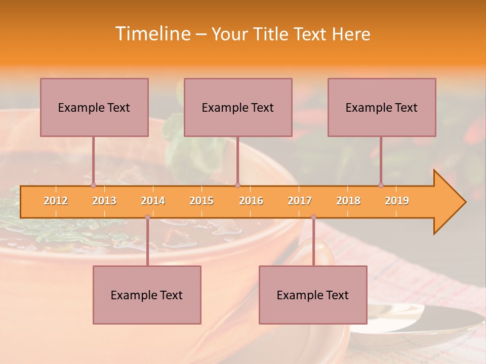 Savory Food Pulse PowerPoint Template