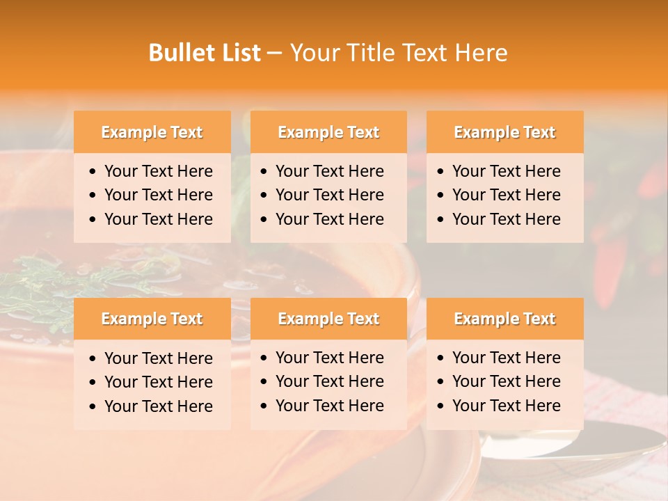 Savory Food Pulse PowerPoint Template