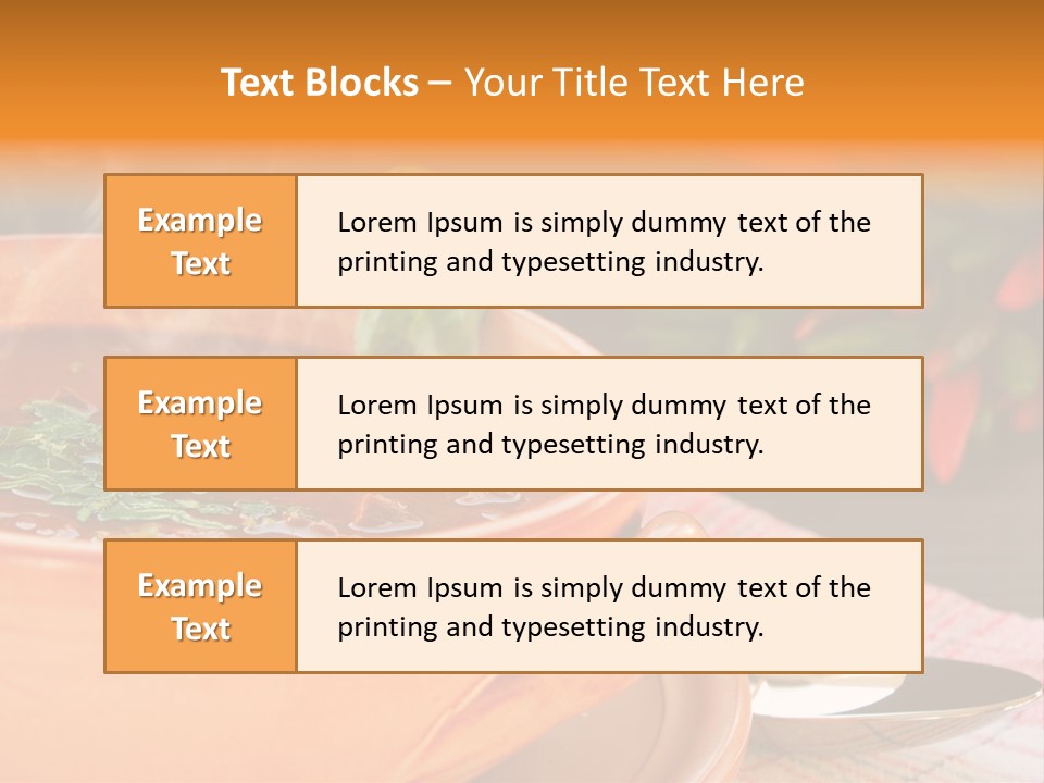 Savory Food Pulse PowerPoint Template