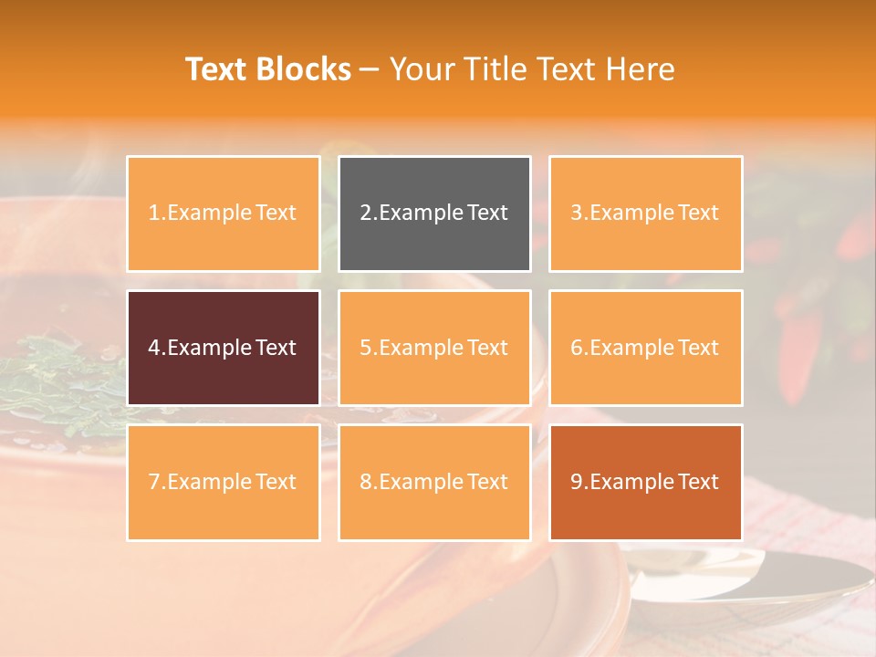 Savory Food Pulse PowerPoint Template