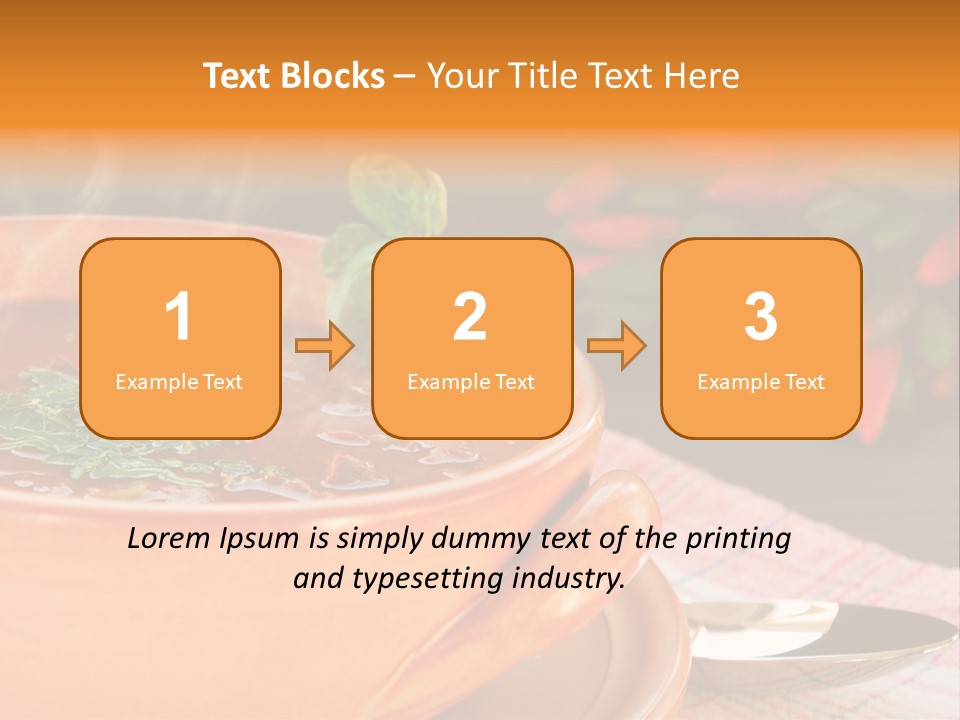 Savory Food Pulse PowerPoint Template