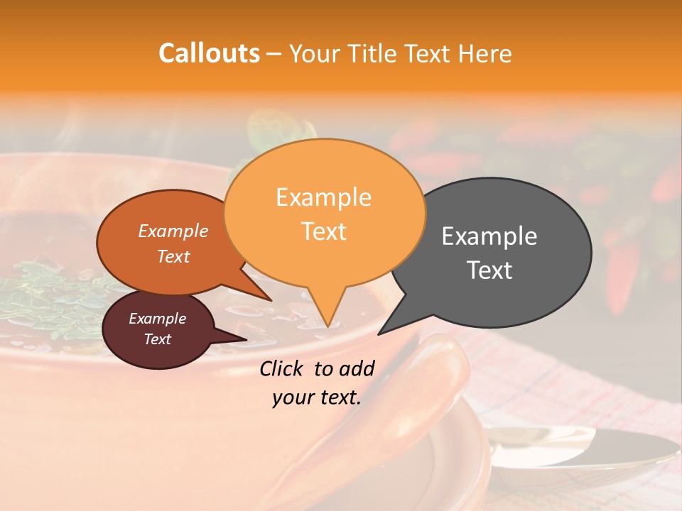 Savory Food Pulse PowerPoint Template