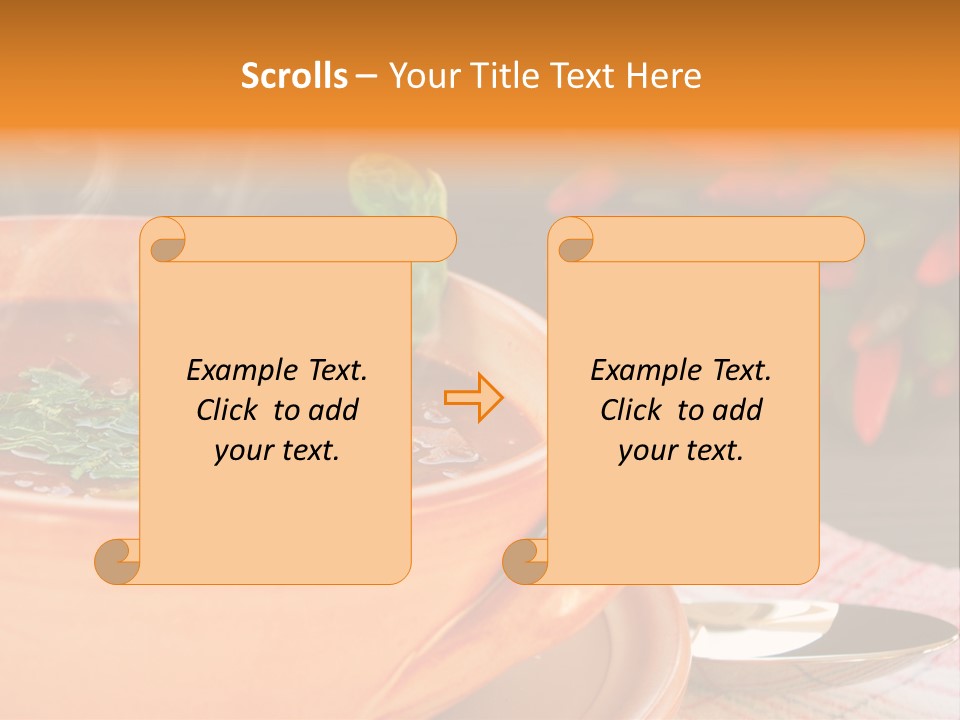 Savory Food Pulse PowerPoint Template