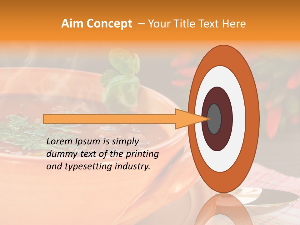 Savory Food Pulse PowerPoint Template