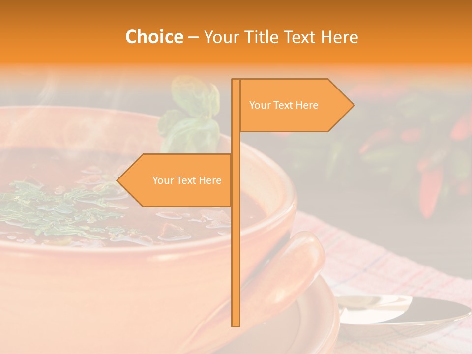 Savory Food Pulse PowerPoint Template