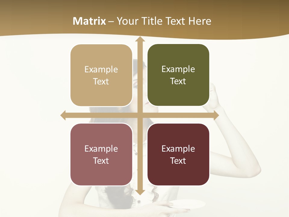 Sexy Posing Art PowerPoint Template