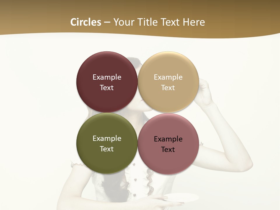 Sexy Posing Art PowerPoint Template