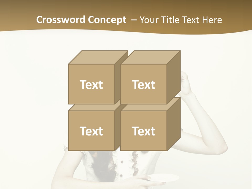 Sexy Posing Art PowerPoint Template