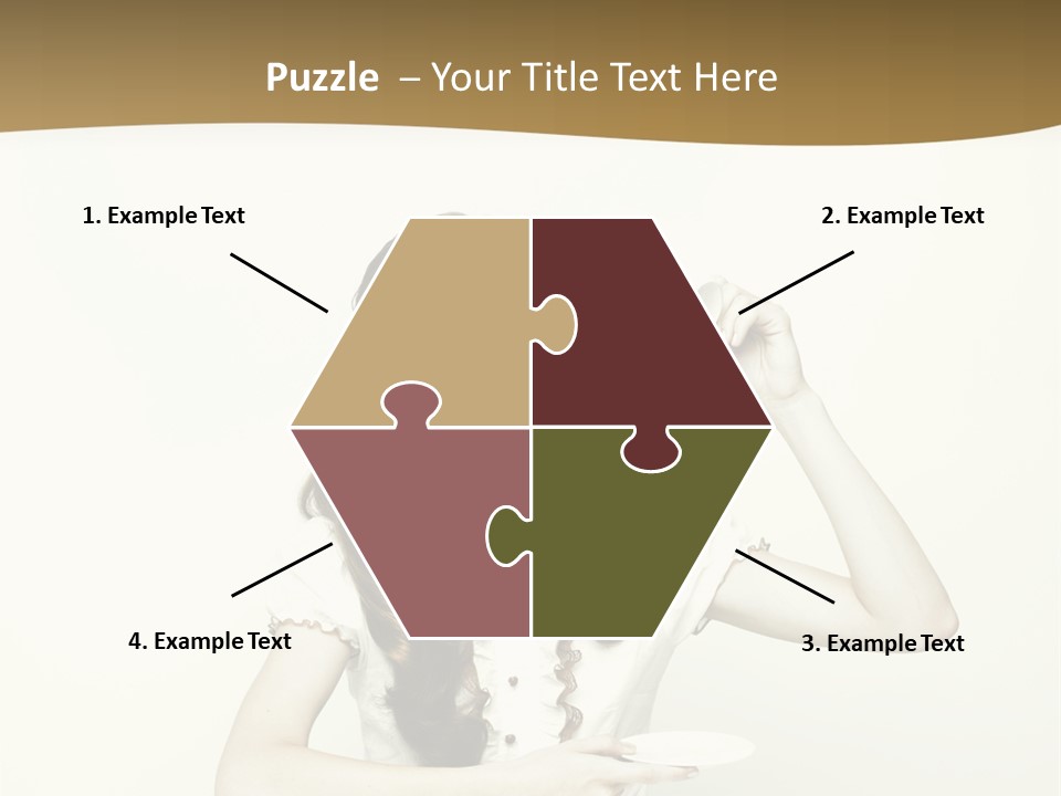 Sexy Posing Art PowerPoint Template