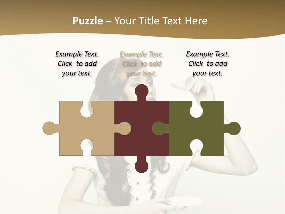 Sexy Posing Art PowerPoint Template