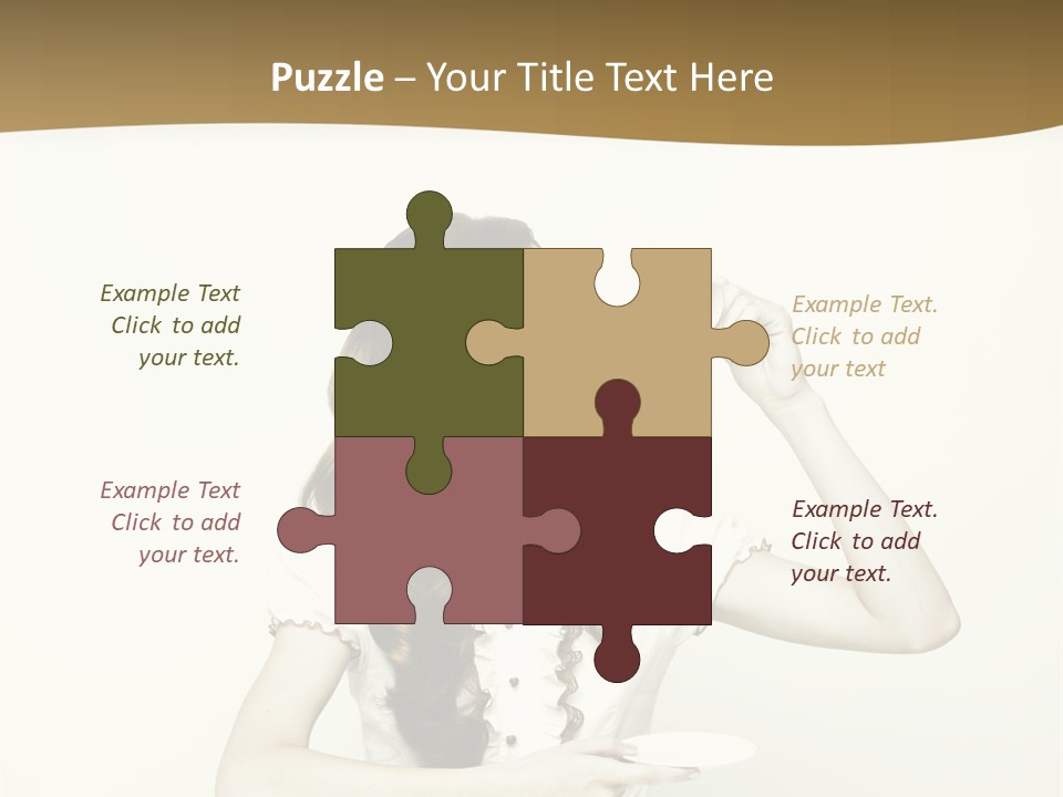 Sexy Posing Art PowerPoint Template