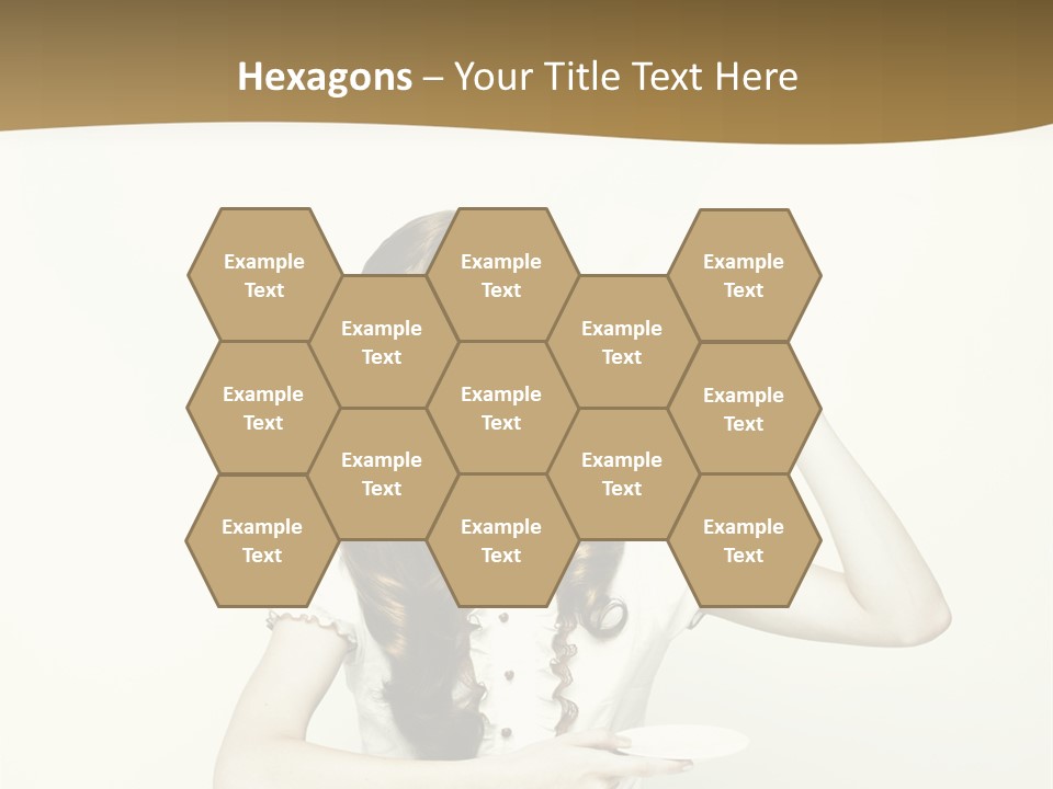 Sexy Posing Art PowerPoint Template