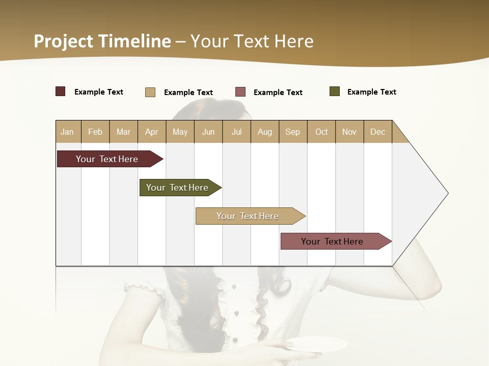 Sexy Posing Art PowerPoint Template